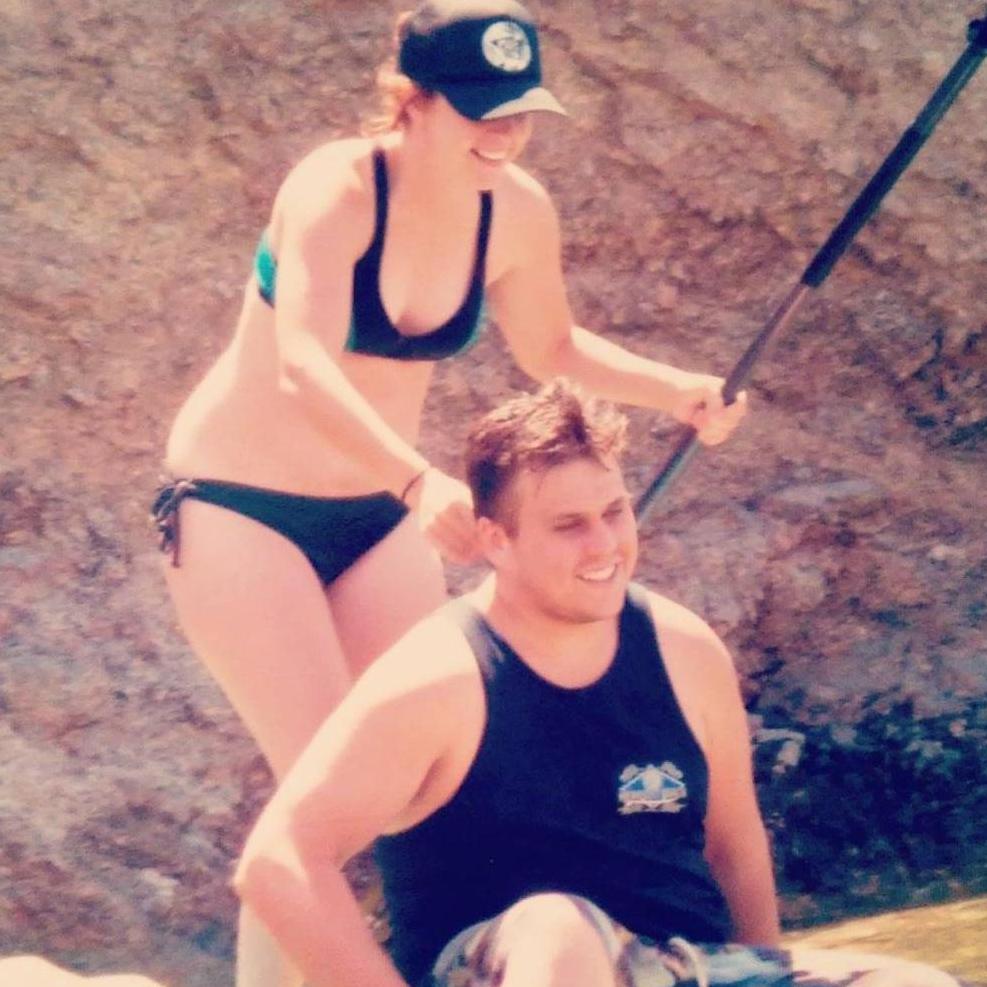 Our first river trip together.