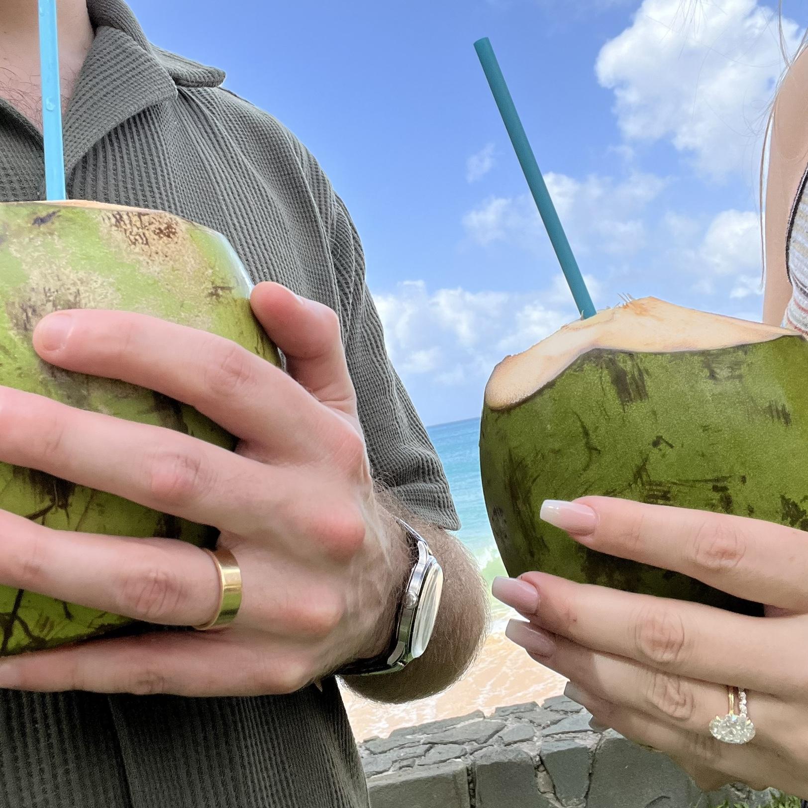 Have to have some fresh coconut water