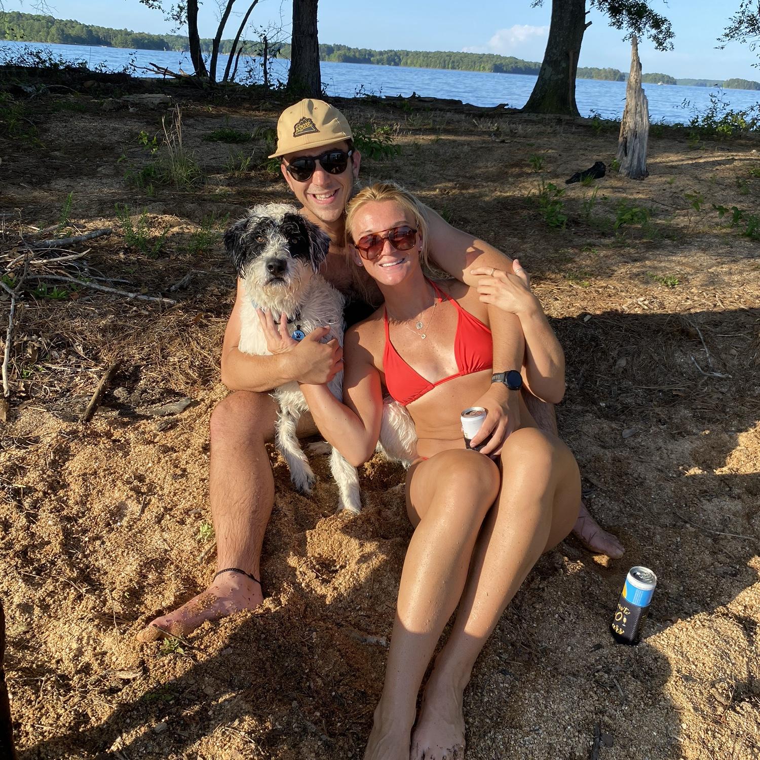 long distance made possible by trips home & lake days!