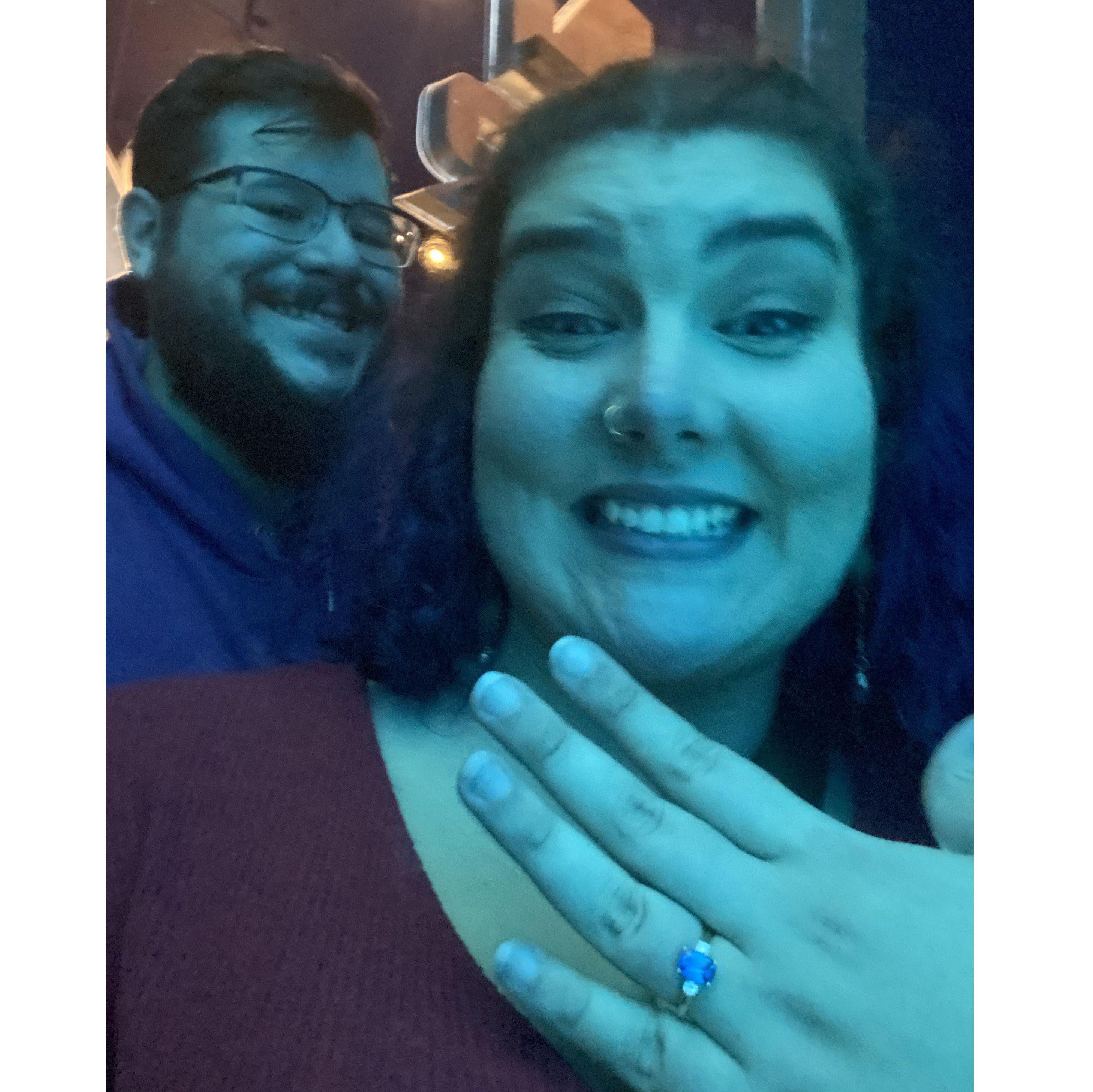 I said "Yes!"