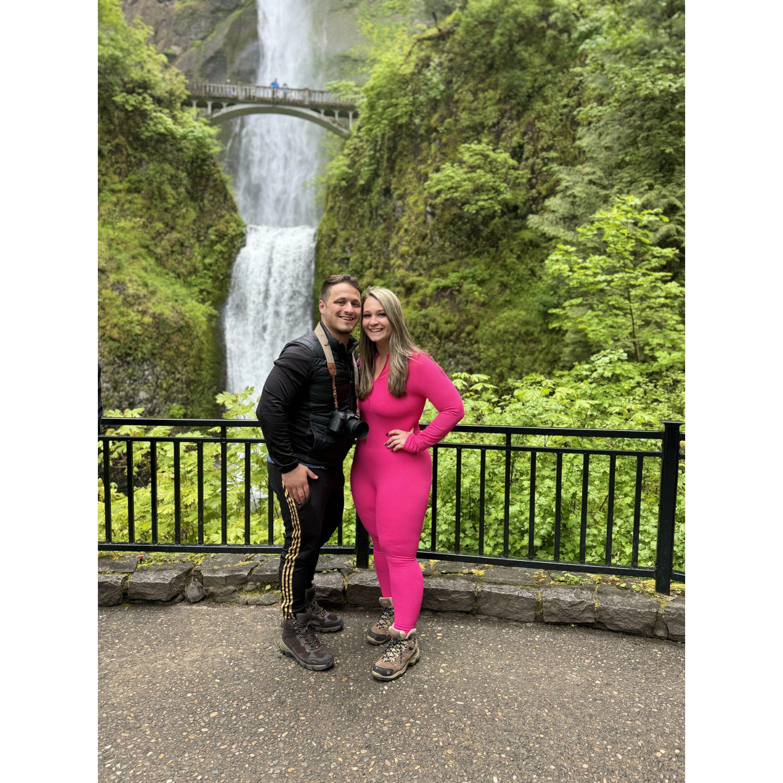 Waterfall in Portland, Oregon