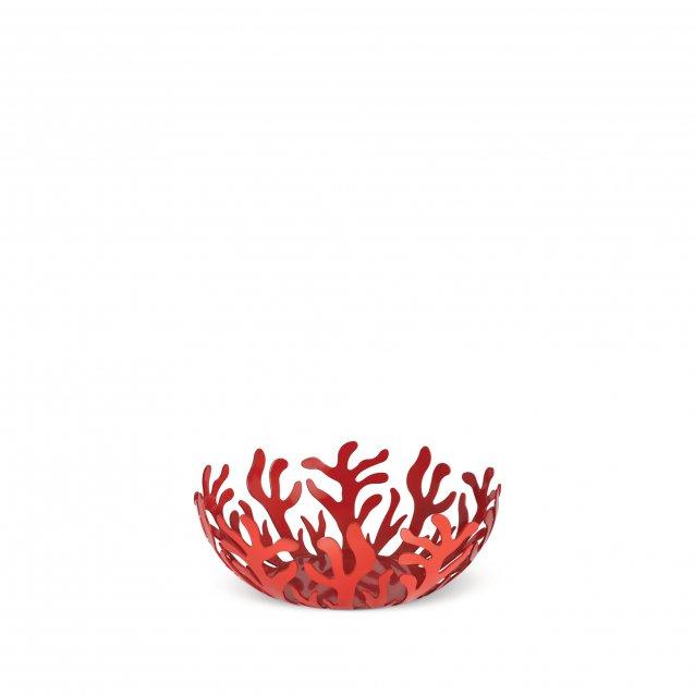 Fruit holder. Red. cm 21 Mediterraneo