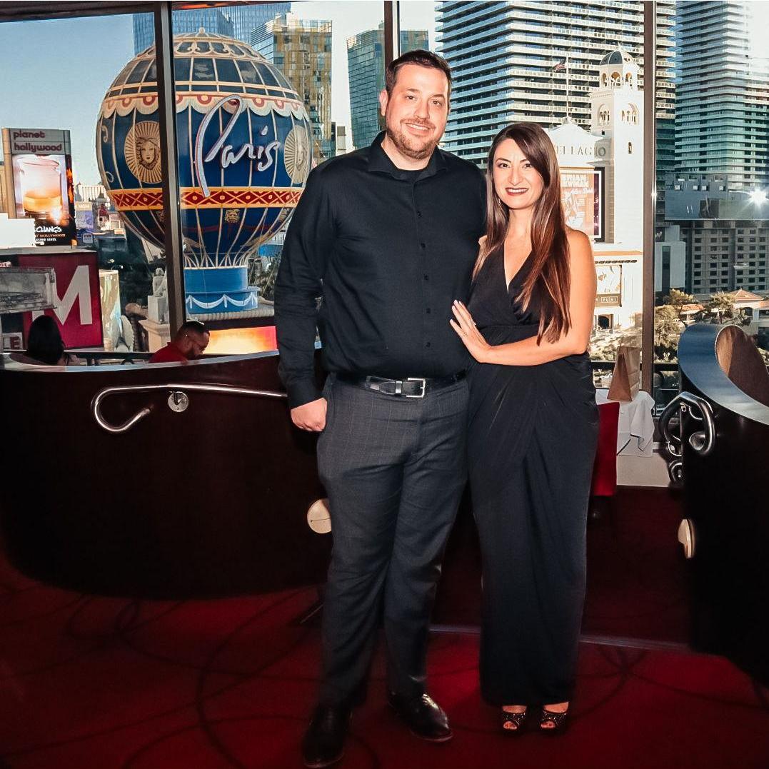 Dinner at the Paris Eiffel Tower in Vegas