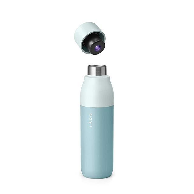 LARQ Insulated Self-Cleaning and Stainless Steel Water Bottle with UV Water Purifier, 25oz