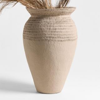 Oaxaca Large Cotton Mache Vase