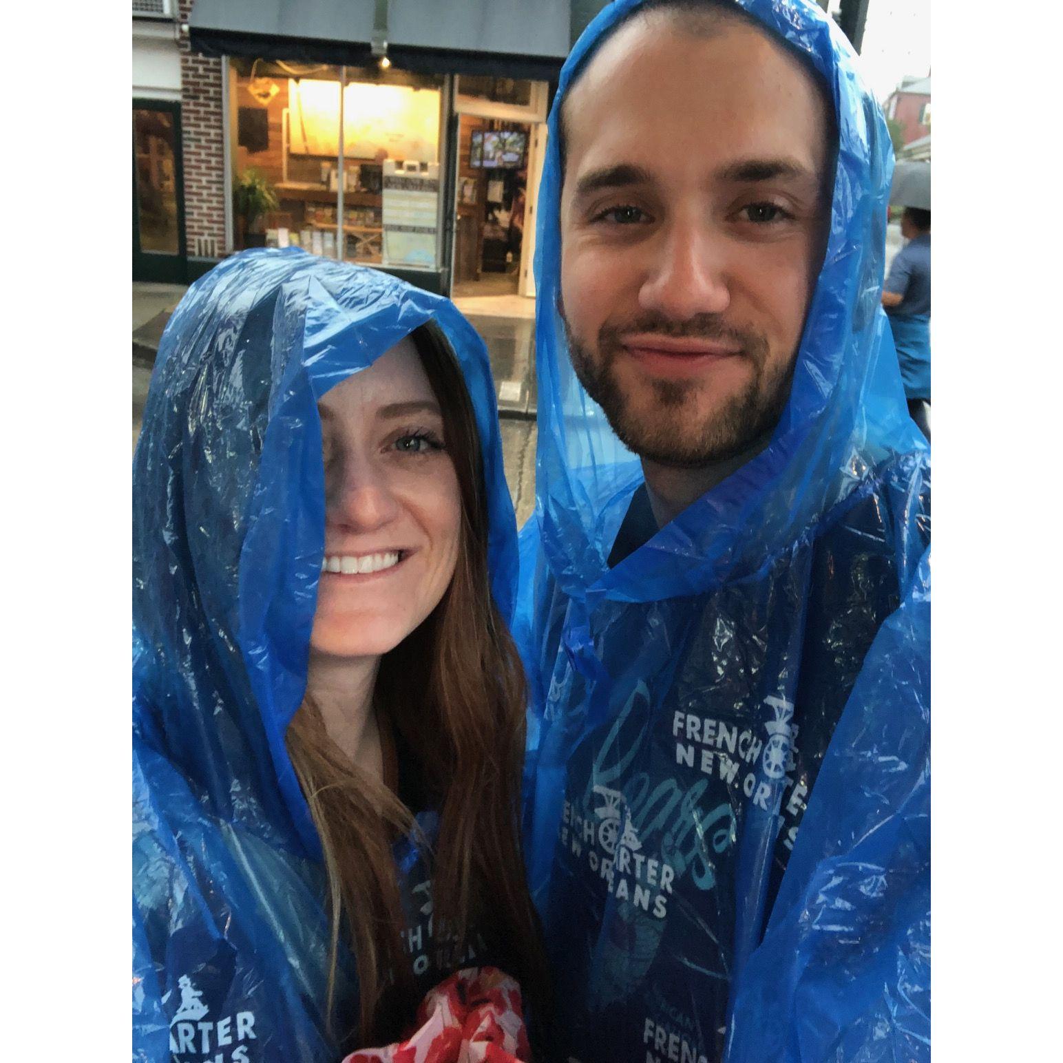 New Orleans, our first vacation together!