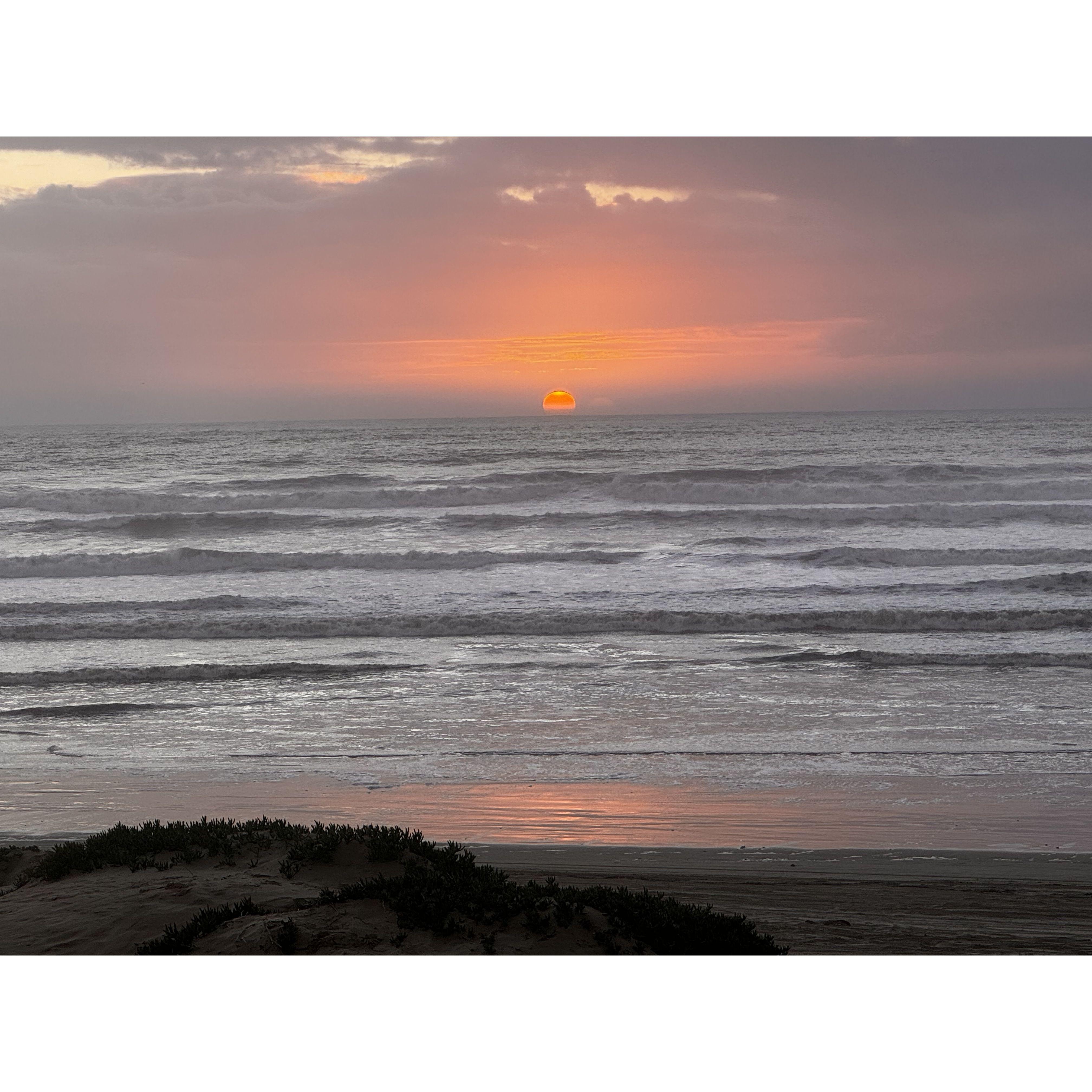 Sunset in Oceano what could be better. Best in enjoyed with good company and a drink