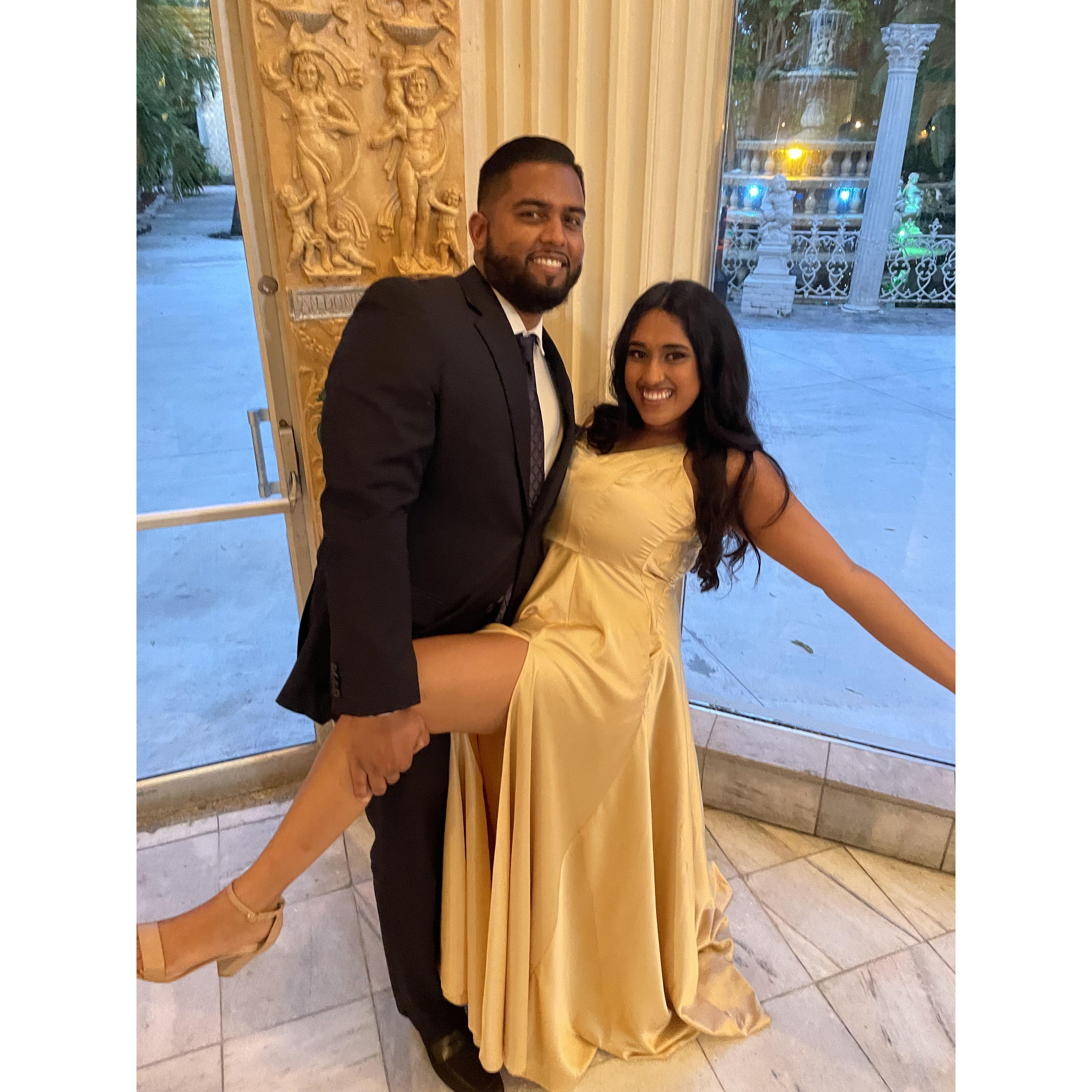 First time as a plus one!