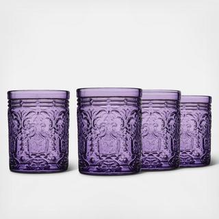 Jax Double Old Fashioned Glass, Set of 4