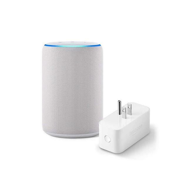 All-new Echo (3rd Gen) bundle with Amazon Smart Plug - Sandstone
