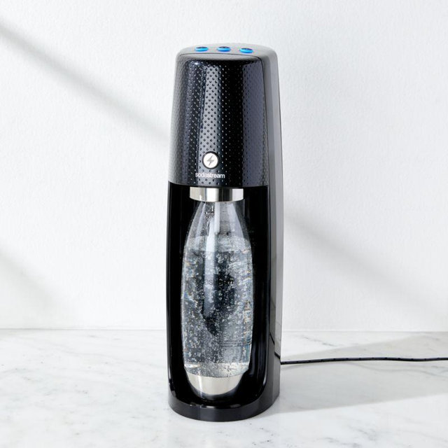 SodaStream Black Fizzi One Touch Sparkling Water Maker