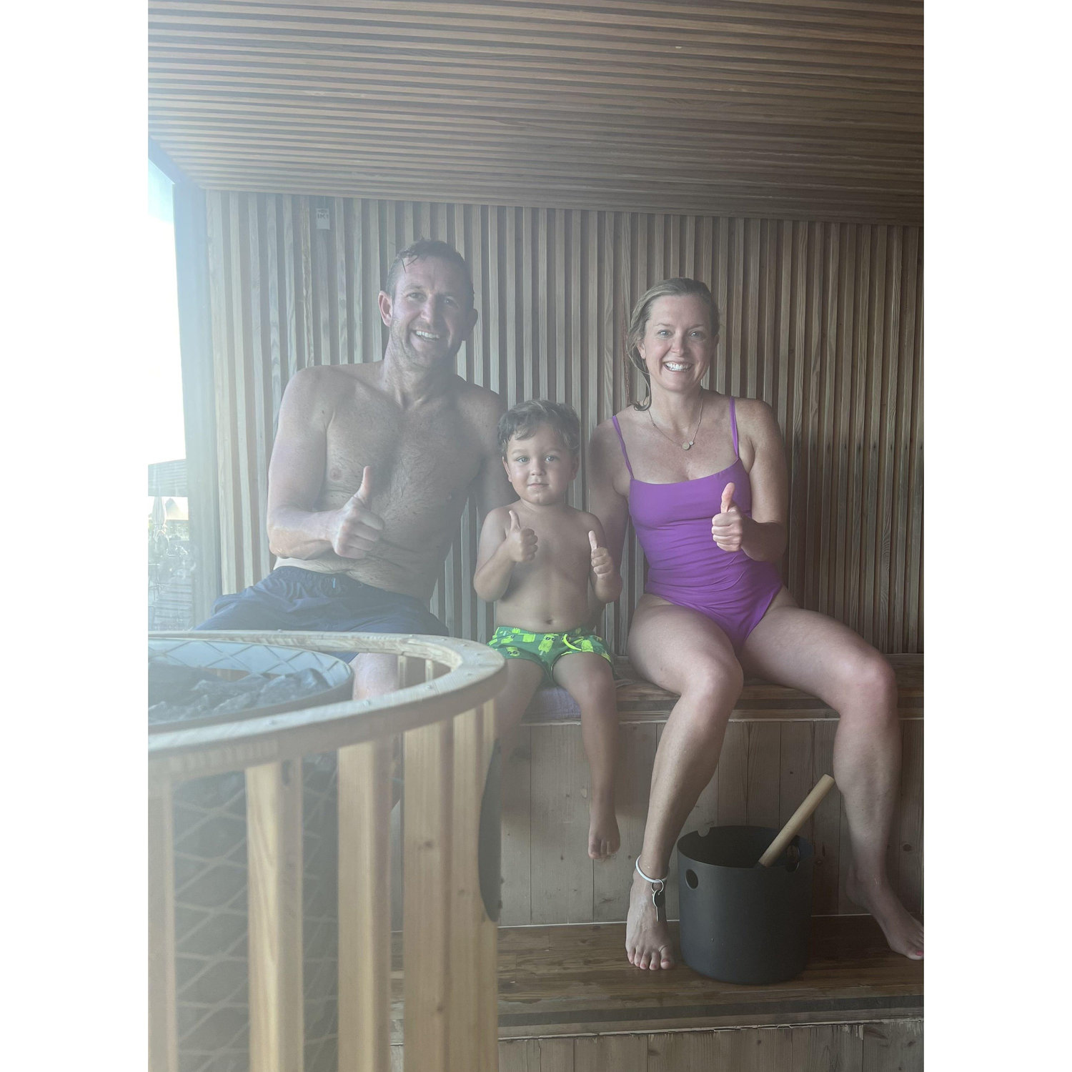 Sauna on the Baltic Sea with Adrian!