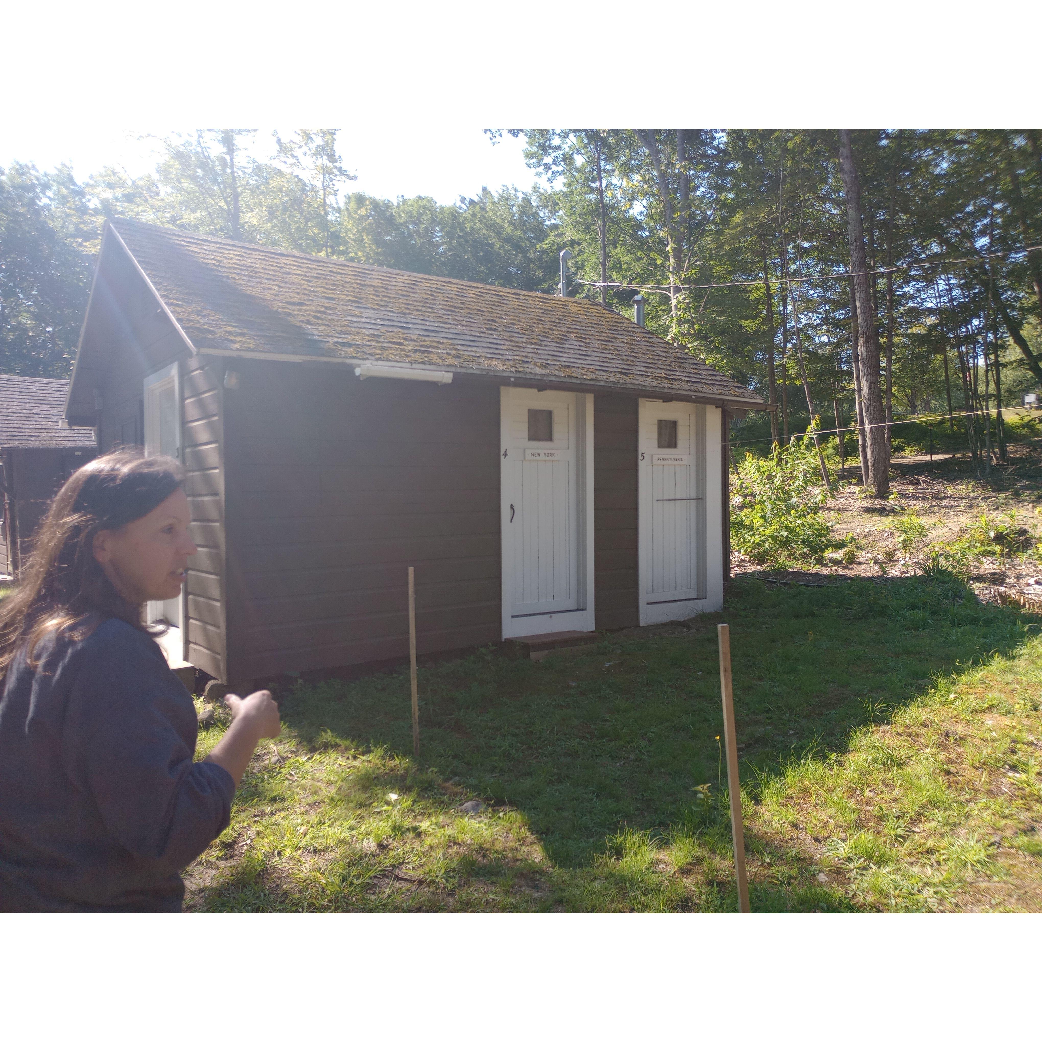 State Line Cabins- Shower House