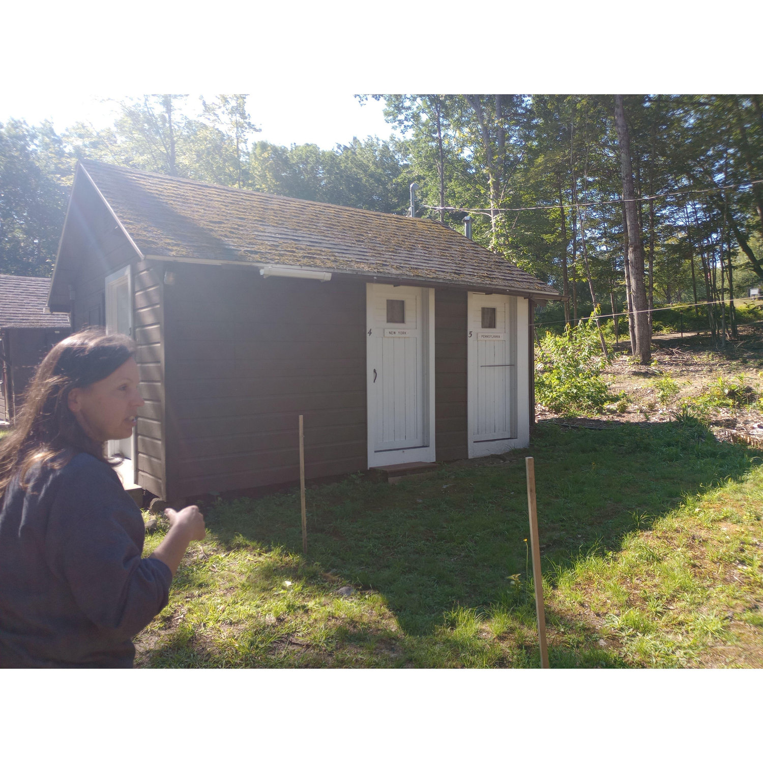 State Line Cabins- Shower House