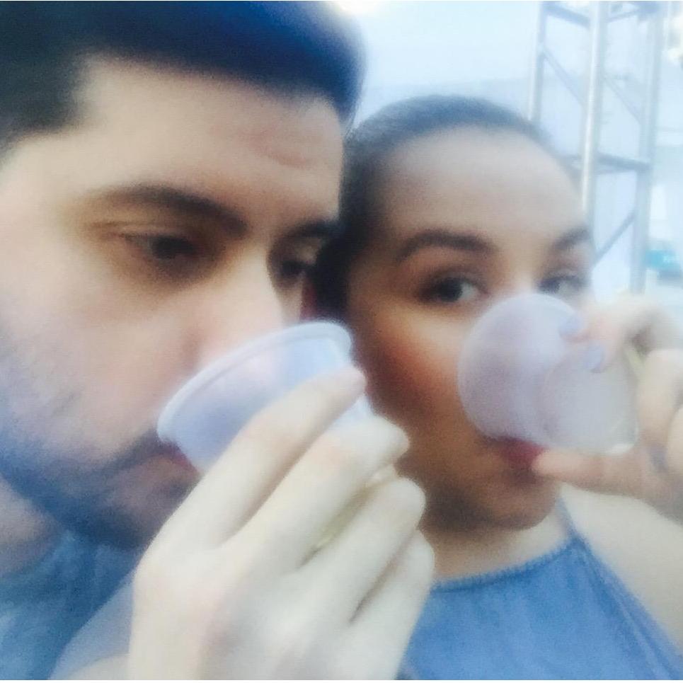 Oktoberfest 2017. Making sure Vince finished his beer. Lightweight.