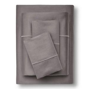 Supima Cotton Sheet Set (Queen) Gray Marble 1000 Thread Count - Fieldcrest™