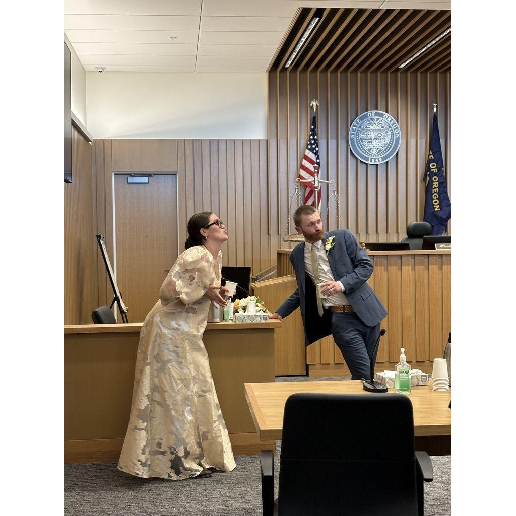 Right before our legal "I do" (2024)