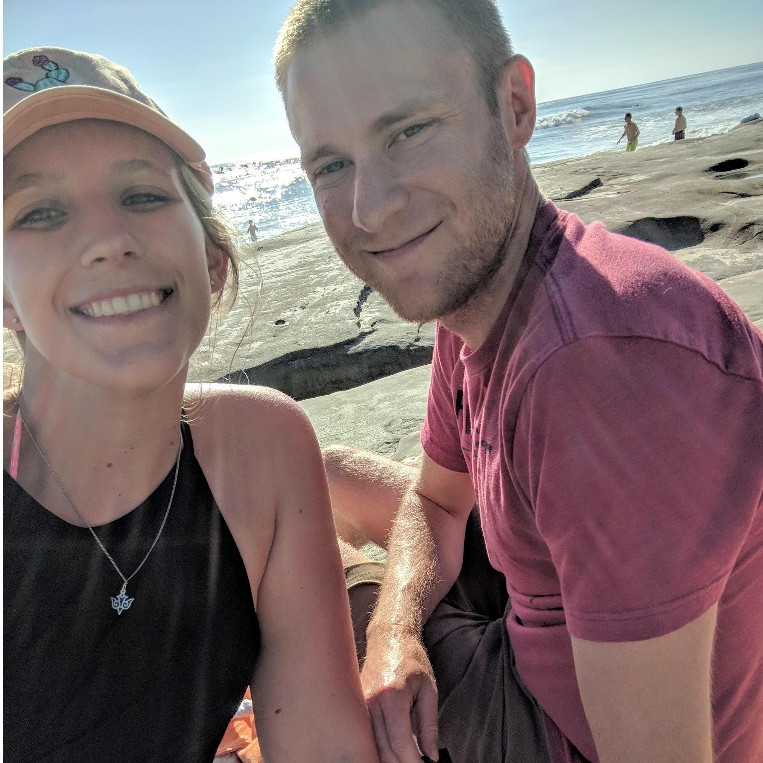 La Jolla beach-- June 2018