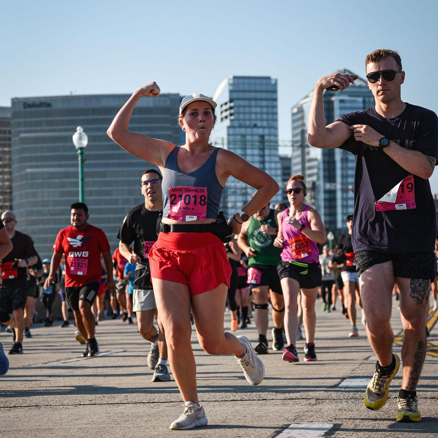 Running the Army Ten-Miler in Washington D.C.