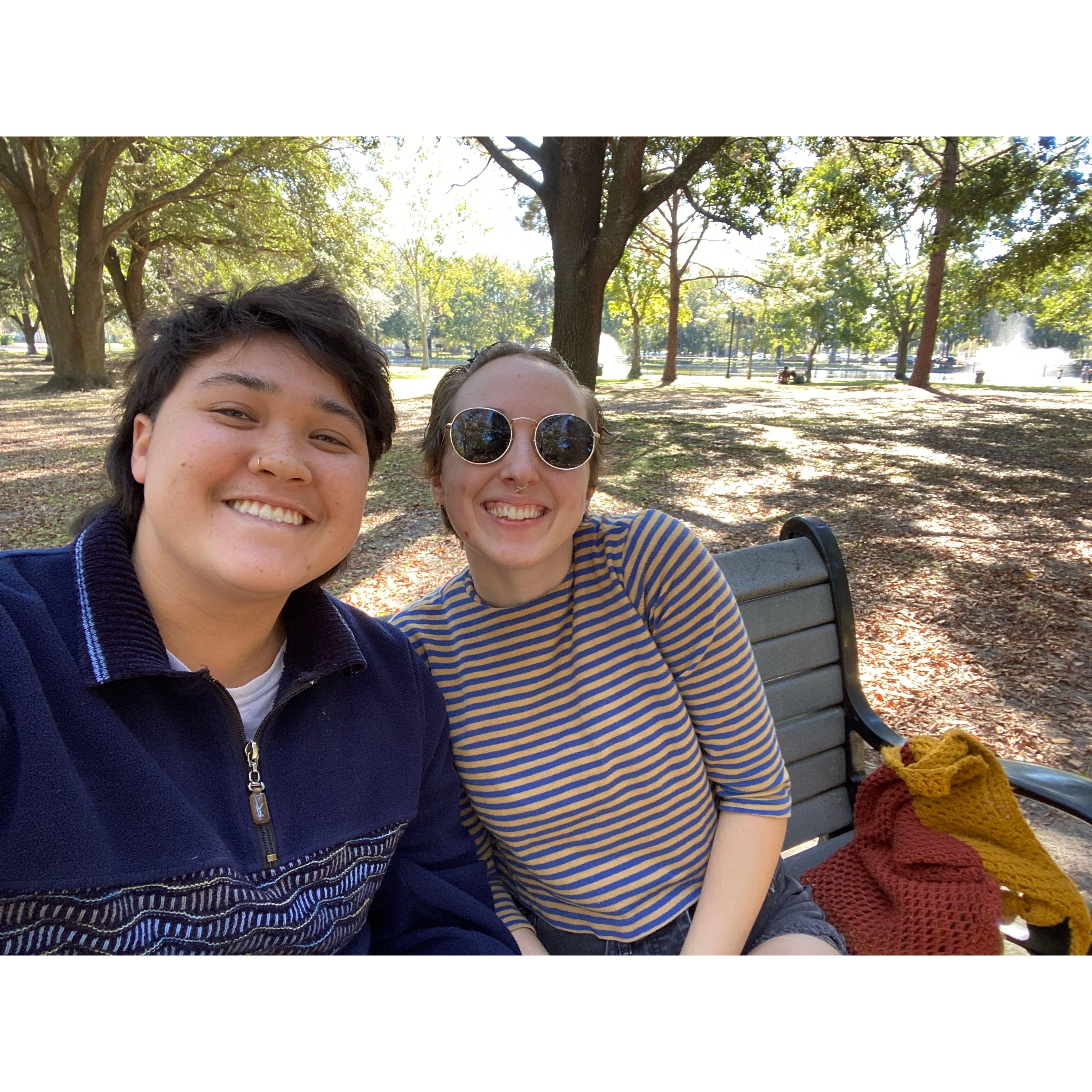 our first photo together