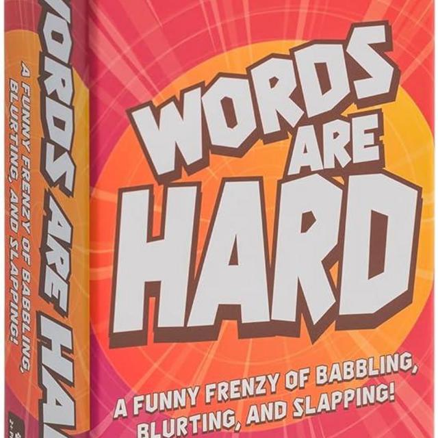 Lost Boy Entertainment Words are Hard – Card Games – Family Games – for Kids 8 and up – Games for Adults – Family Game Night – Party Games - Travel Games