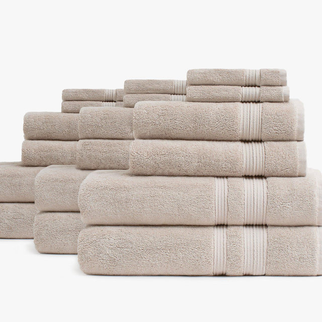 Classic Turkish Cotton Supreme Towel Bundle (Cream)