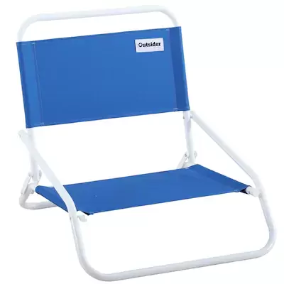 Shop Outsider Outsider Blue Folding Beach Chair