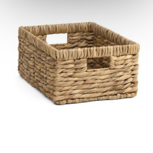 Small Twisted Water Hyacinth Basket | Home | TJ Maxx