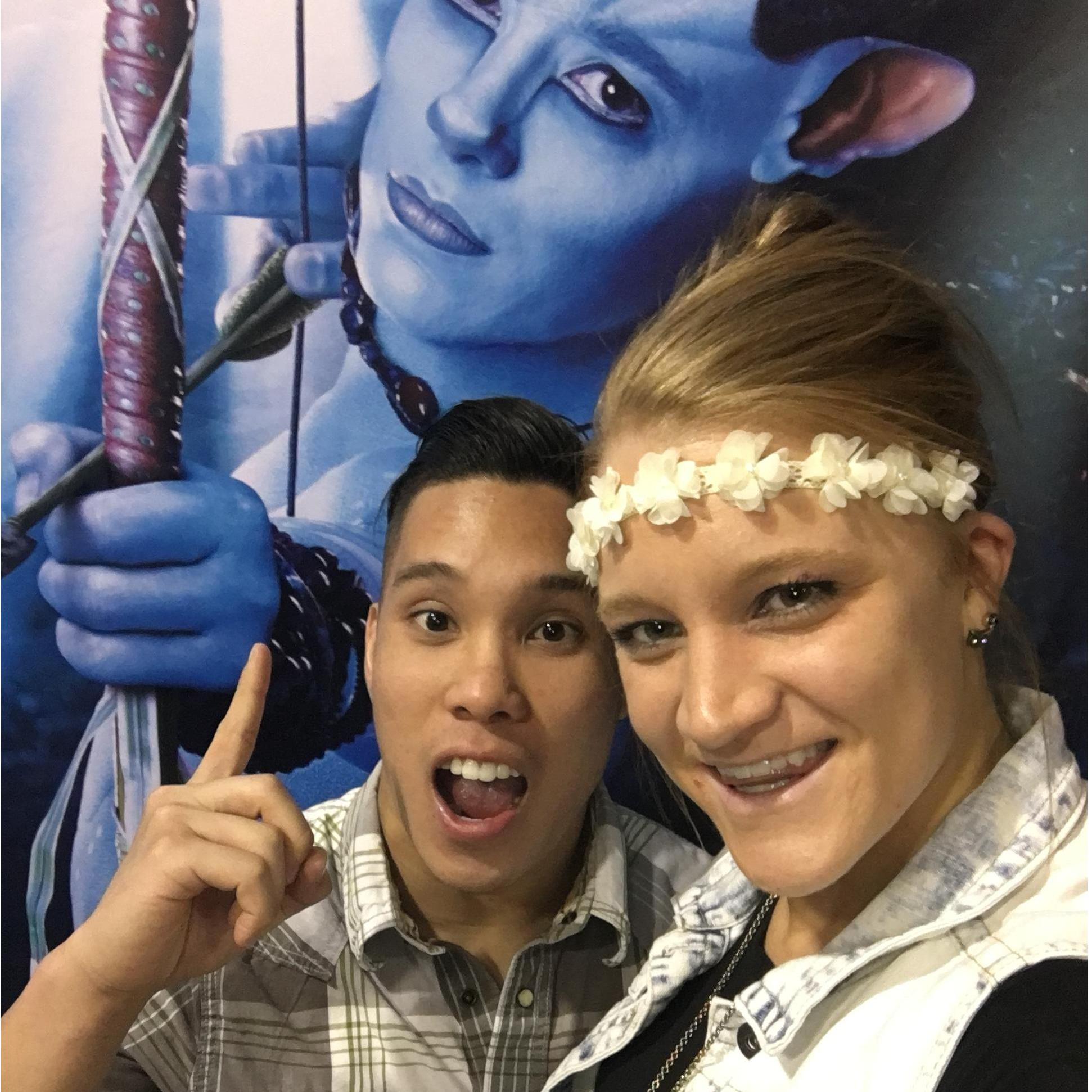 Valentine's Day trip to see Cirque Du Soleil