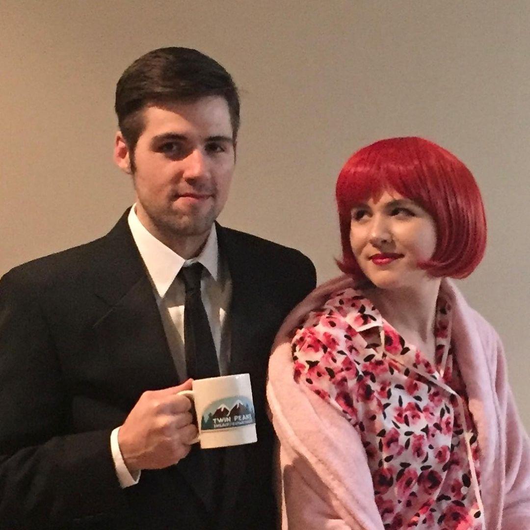 Halloween 2017, Dale & Diane from Twin Peaks