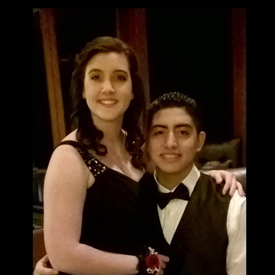 Our first dance as a couple! Freshman year high school January 2014