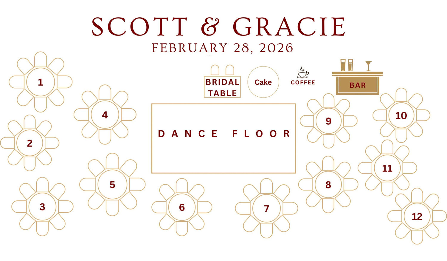 The Wedding Website of Gracie Ricks and Scott Fagot