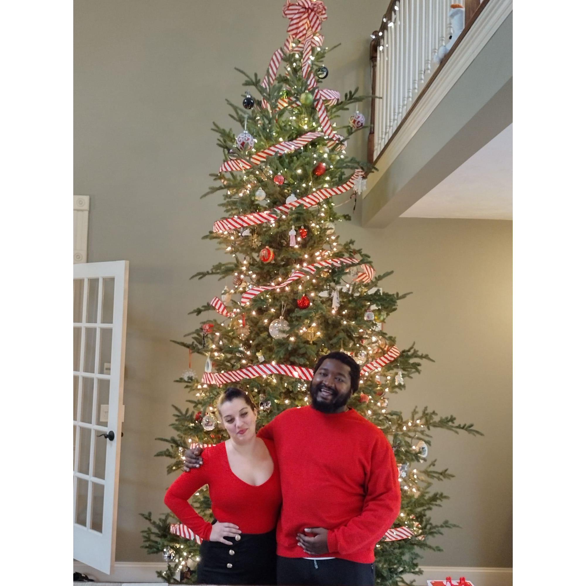 Our second first Christmas together