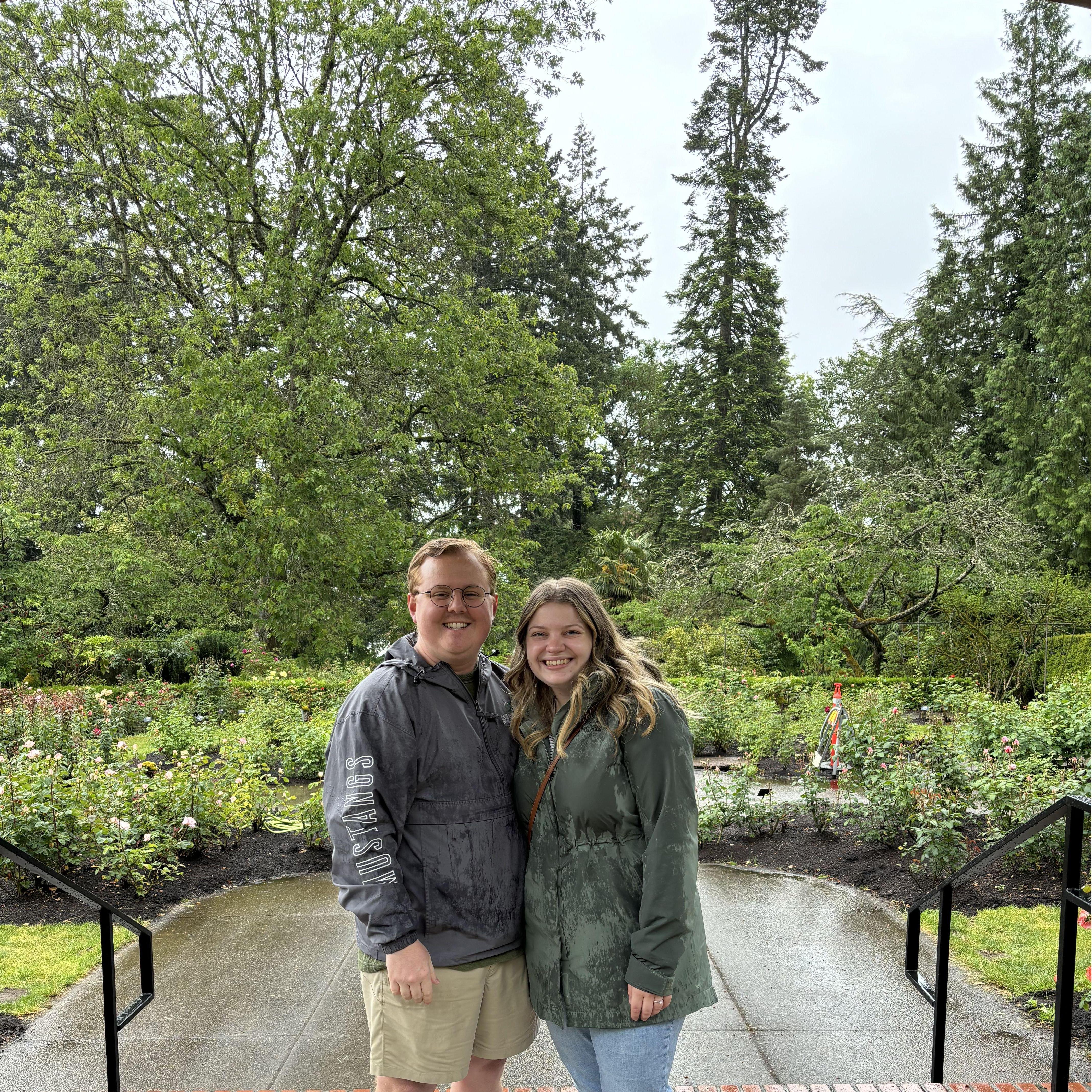 International Rose Garden in Portland