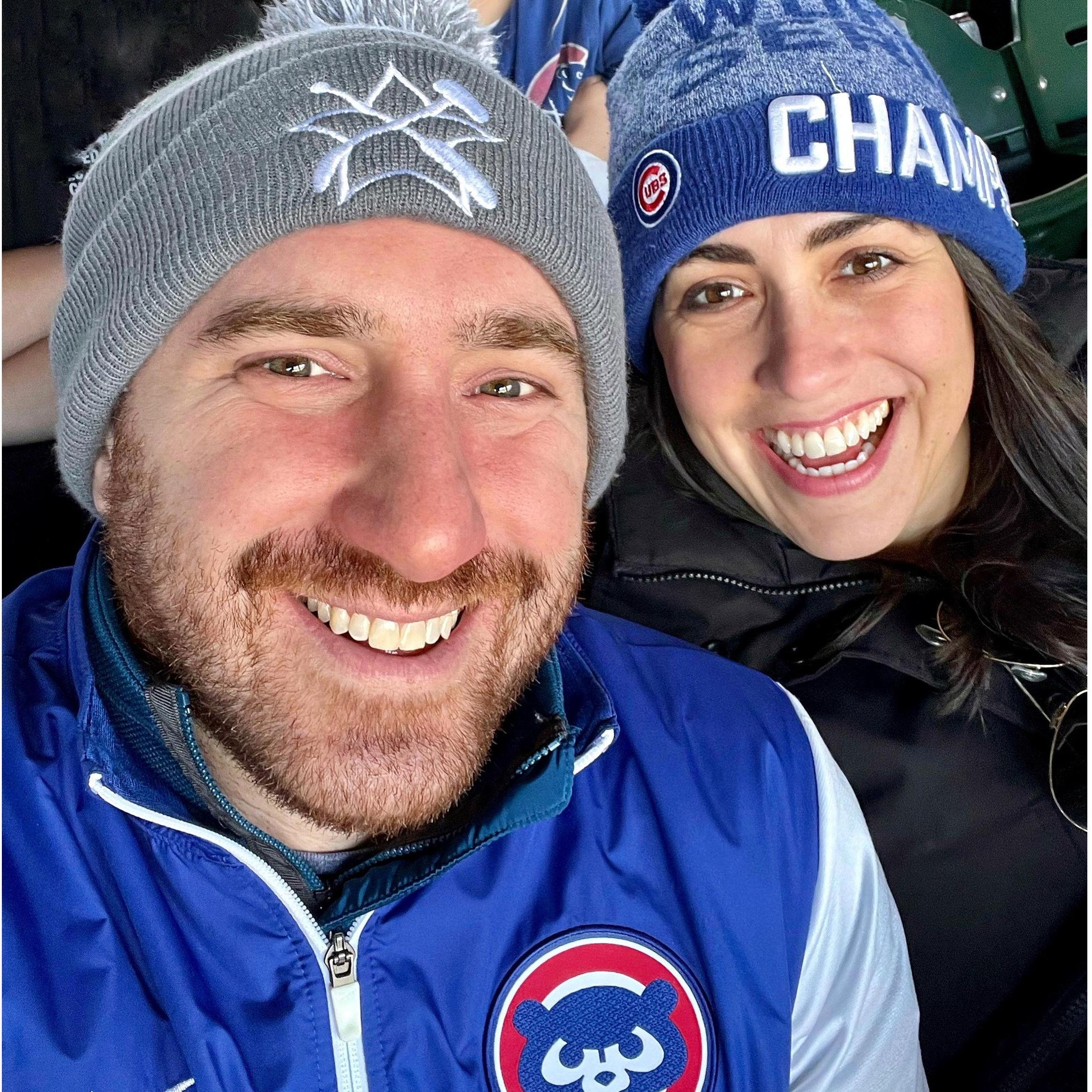 The one at the Cubs game