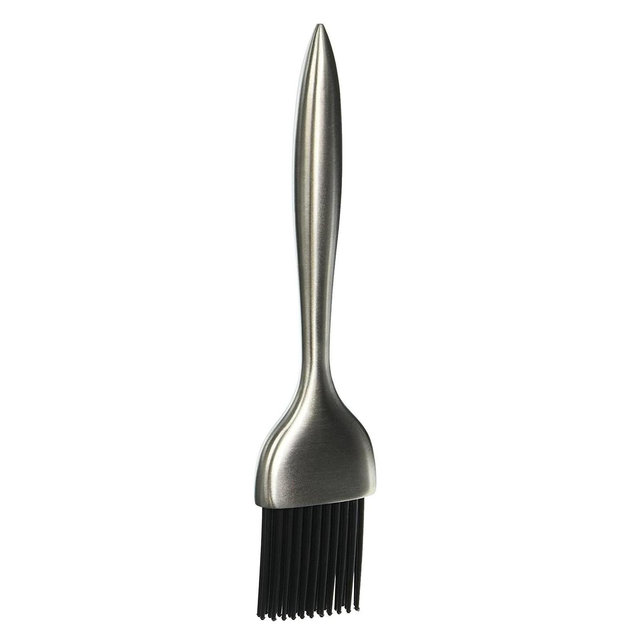 Norpro 7.5" Long Stainless Steel Silicone Basting Pastry Brush