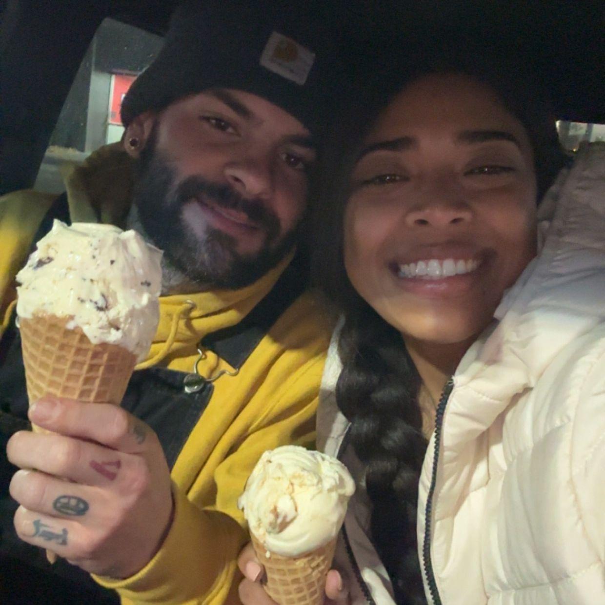 collin actually got two scoops, but he slammed the first one before I could take a pic