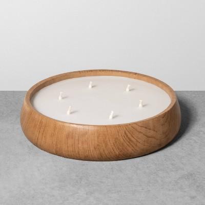 63.5oz Outdoor Wood Candle Citronella - Hearth & Hand™ with Magnolia