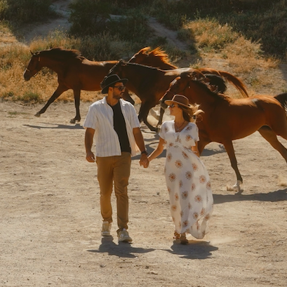 Photoshoot in Cappadocia the morning of the proposal.