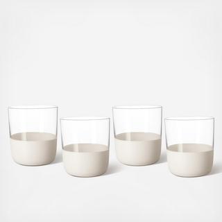 Manufacture Rock Double Old Fashioned Glass, Set of 4