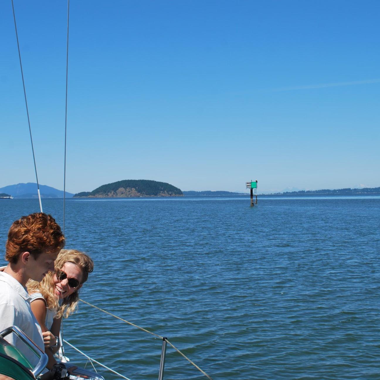 6/8/25 - Sailing to the Island! Joel is nervous and Abby is blissfully oblivious!