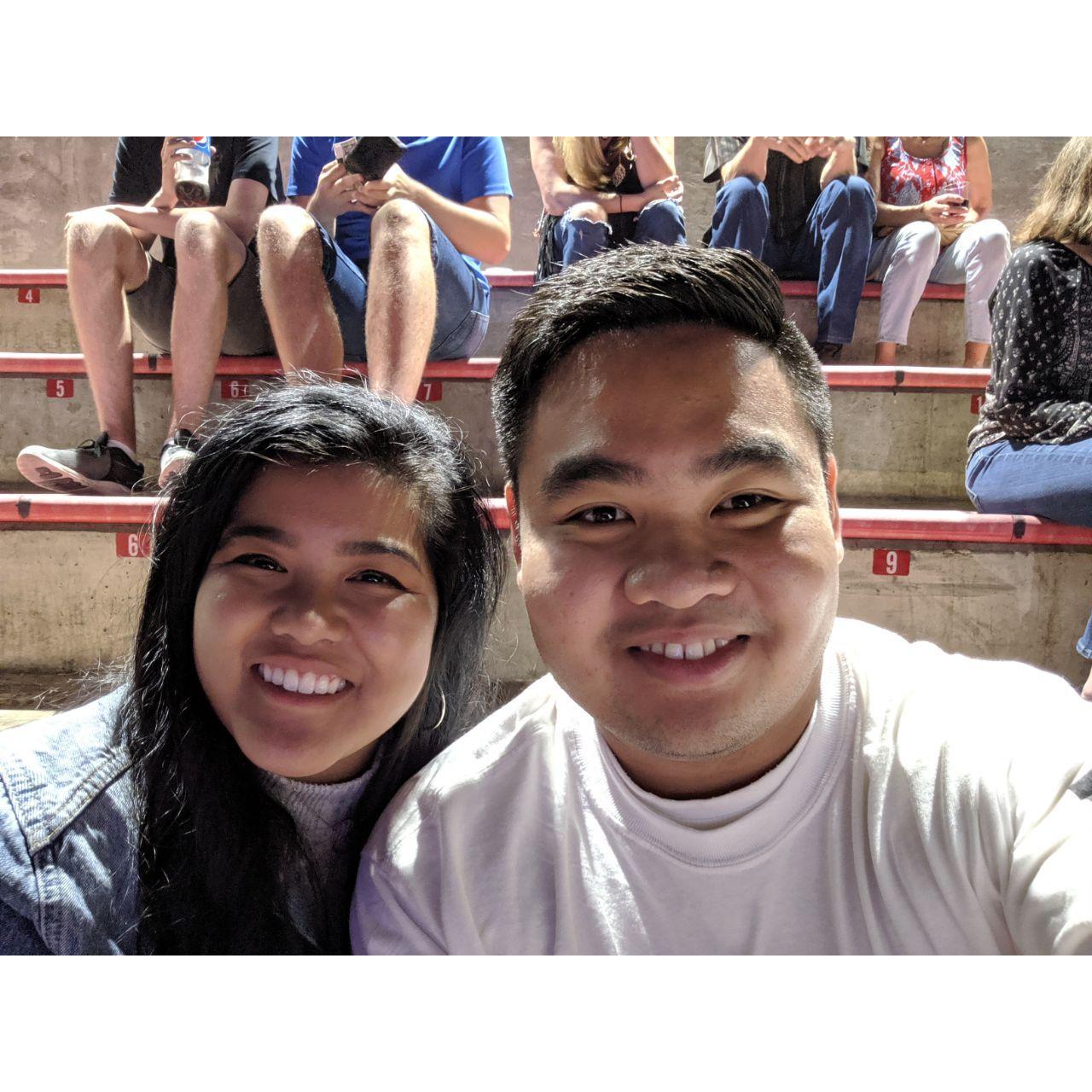 Our first concert together in 2019 - John Mayer @ SDSU!