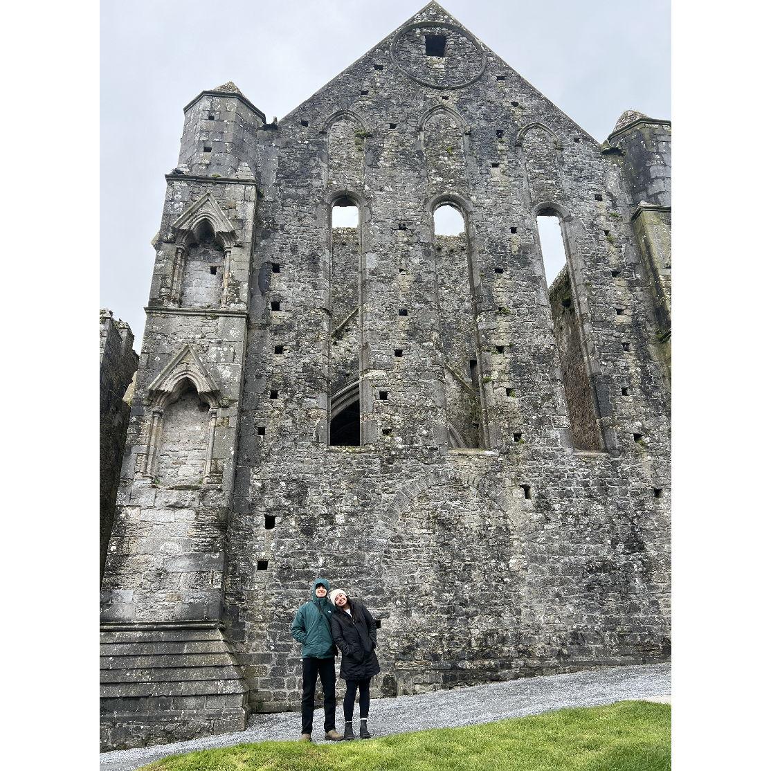 Rock of Cashel, Ireland!
Felt like we were in a scene from Monty Python and the Holy Grail.... watch out for flying cows over the wall....
