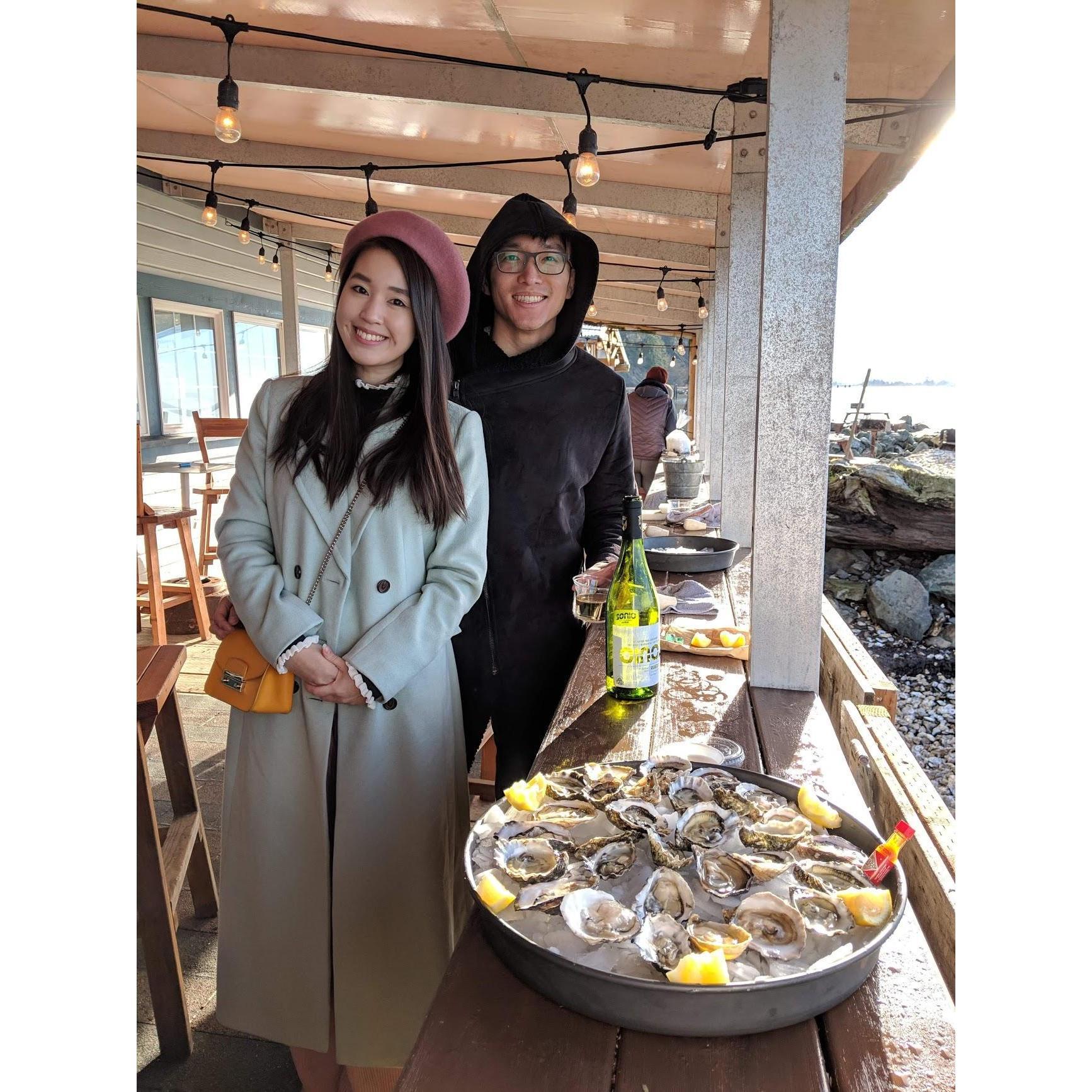 Oyster shuckin'