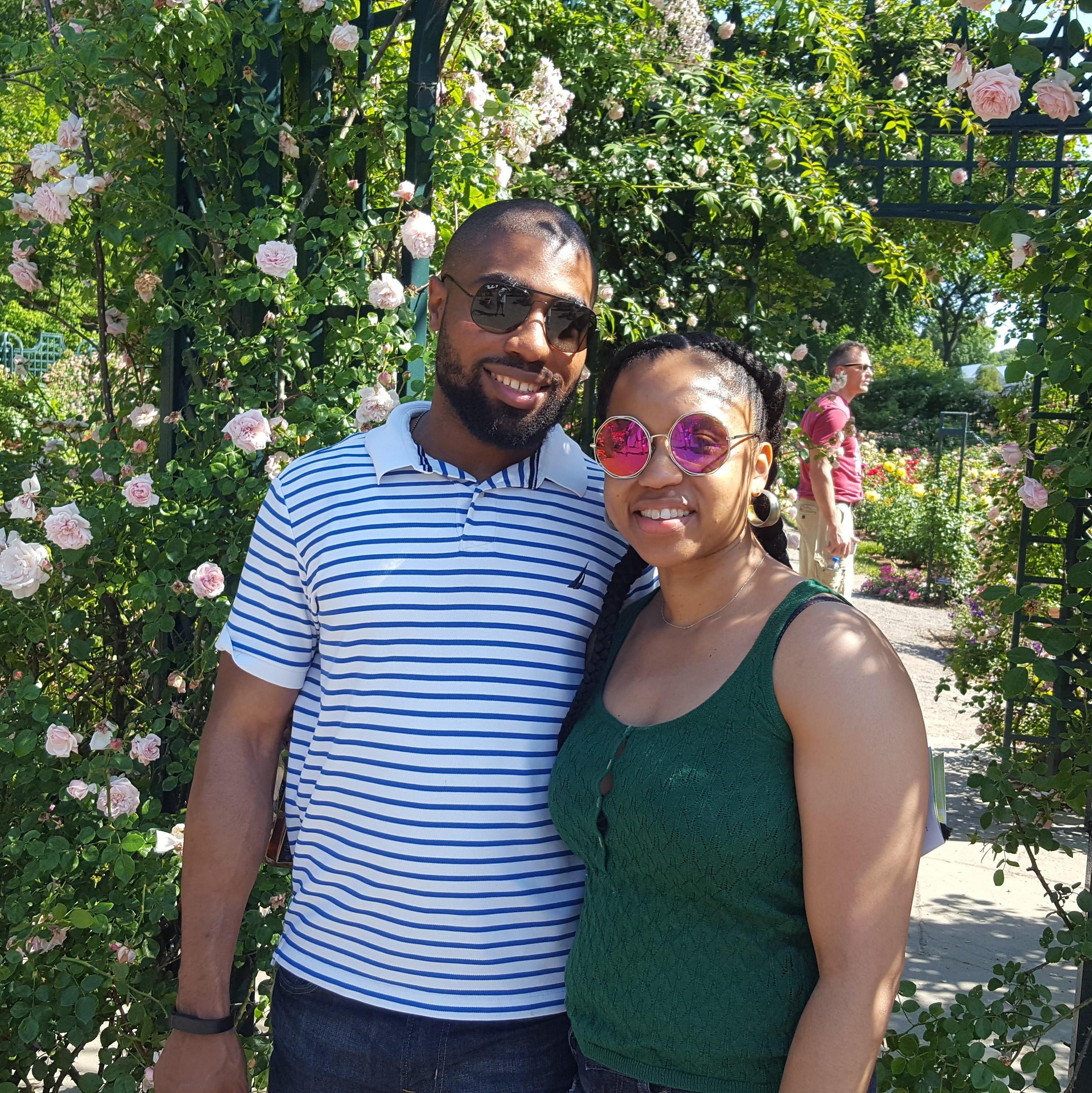 At the Bronx Botanical Garden in June 2018.