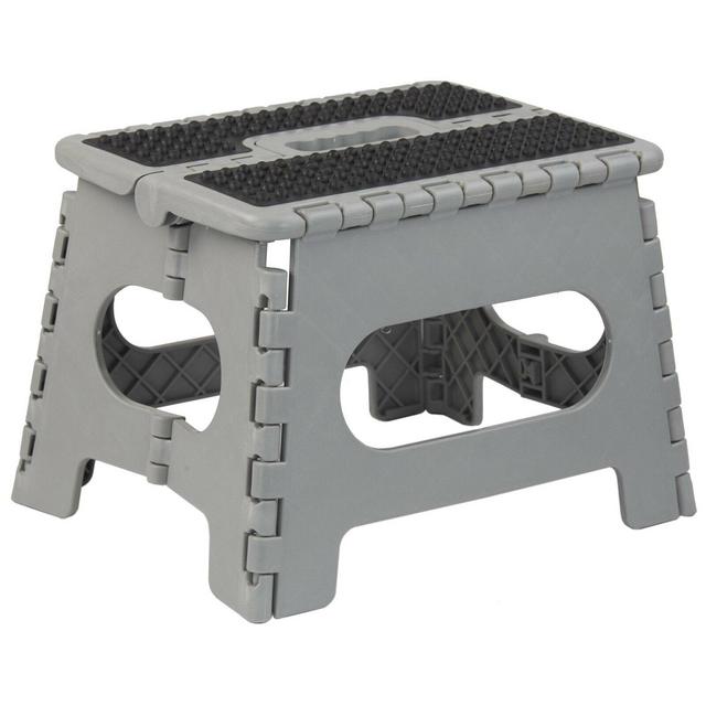 Medium 1-Step Plastic Folding Step Stool