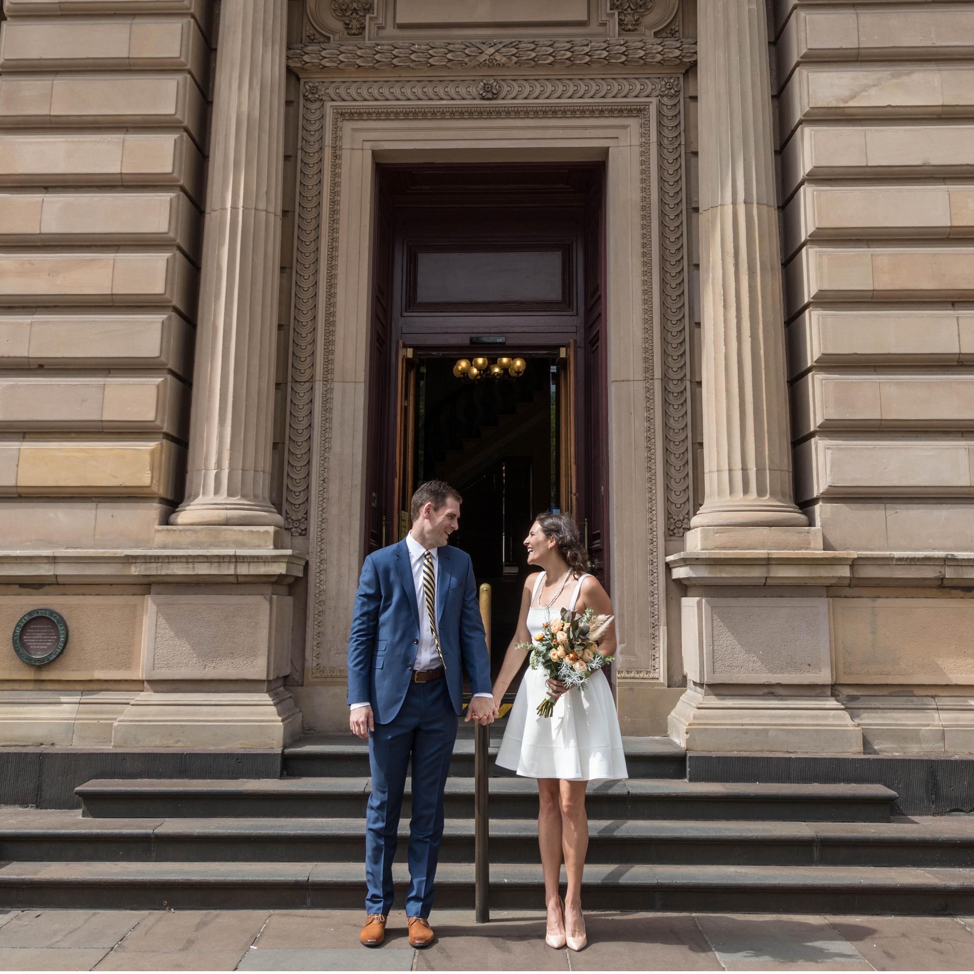 We thought it fitting to get married in the city where our love story started. So on Sunday, Mar 11 (Labour Day) in Melbourne, we tied the knot with some of our closest friends to share in the moment