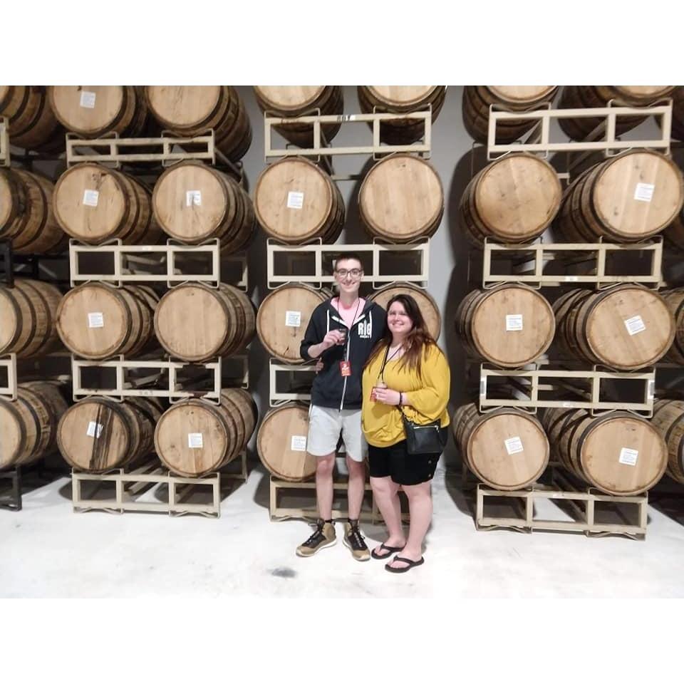 During our first vacation together, we went on a brewery tour at Funky Buddha Brewing Company and got a private tour because we were the only ones who signed up for that time slot!