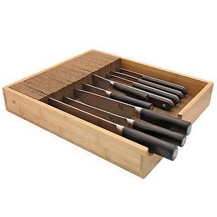 Deluxe Bamboo Knife Dock
