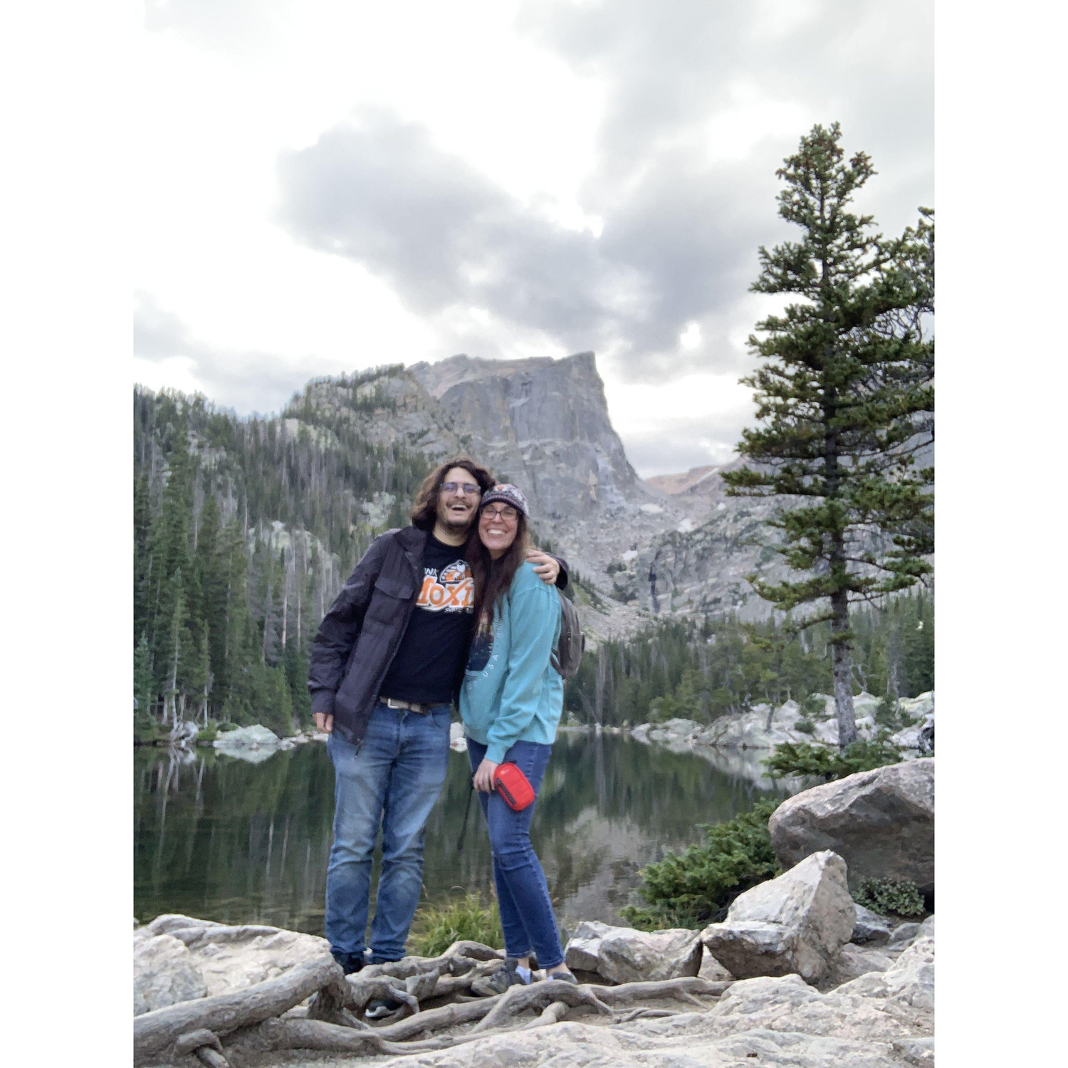 At Dream Lake at Rocky Mountain National Park- CO, 2023